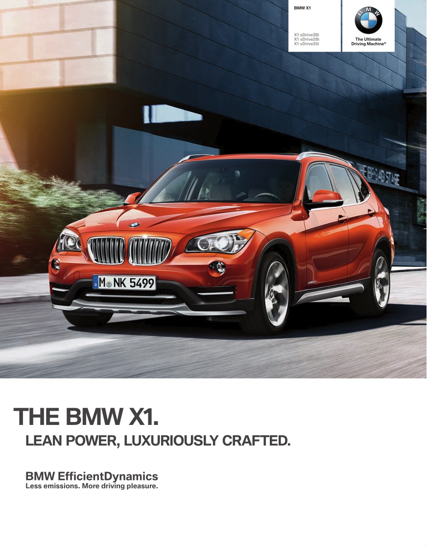 2015 BMW X1 Brochure Page 7